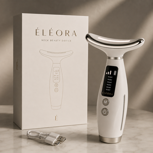 Appareil beauté ÉLÉORA avec boîte et câble USB-C